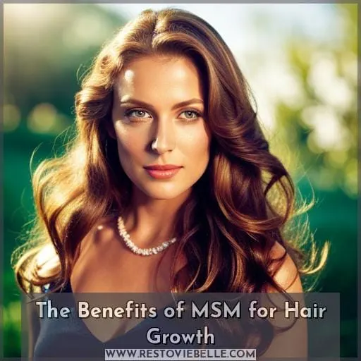 The Benefits of MSM for Hair Growth