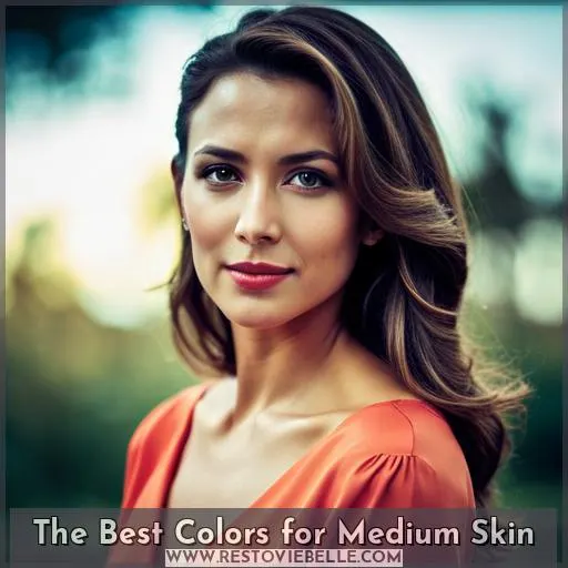 The Best Colors for Medium Skin