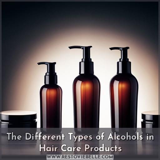 The Different Types of Alcohols in Hair Care Products