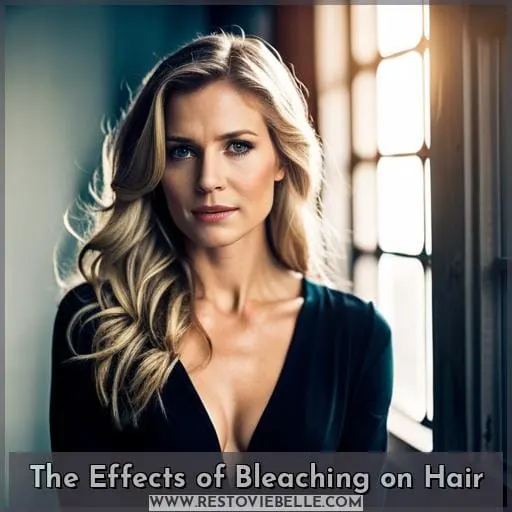 The Effects of Bleaching on Hair