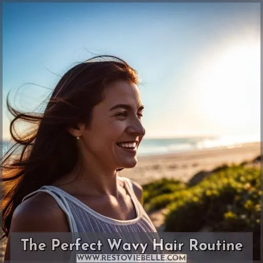 The Perfect Wavy Hair Routine