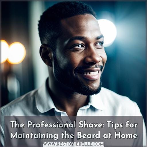The Professional Shave: Tips for Maintaining the Beard at Home