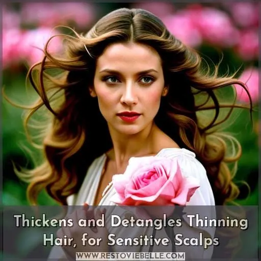 Thickens and Detangles Thinning Hair, for Sensitive Scalps