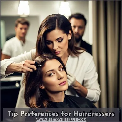 Tip Preferences for Hairdressers