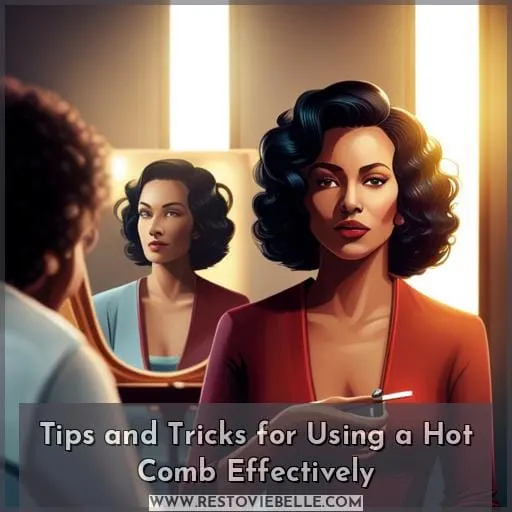 Tips and Tricks for Using a Hot Comb Effectively