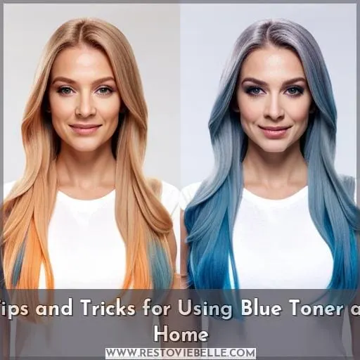 Tips and Tricks for Using Blue Toner at Home