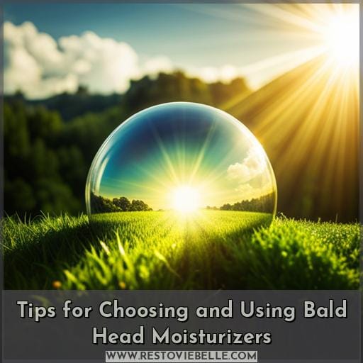 Tips for Choosing and Using Bald Head Moisturizers