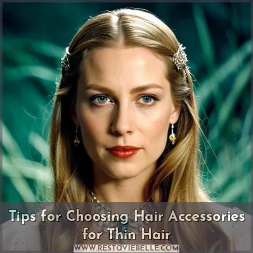 Tips for Choosing Hair Accessories for Thin Hair