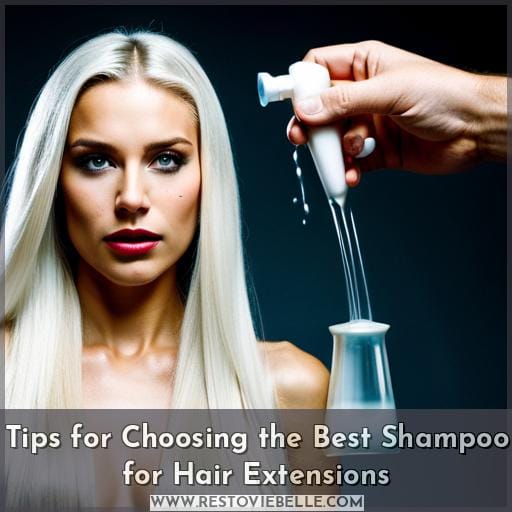 Tips for Choosing the Best Shampoo for Hair Extensions