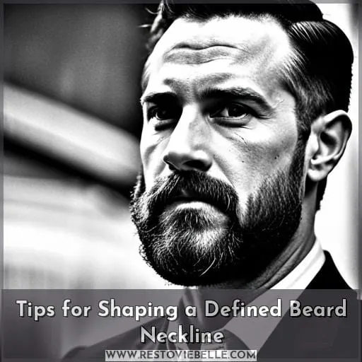 Tips for Shaping a Defined Beard Neckline