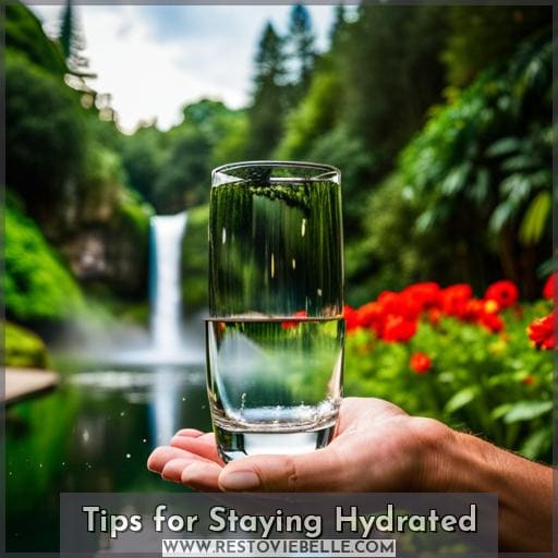 Tips for Staying Hydrated