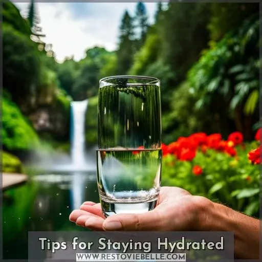 Tips for Staying Hydrated