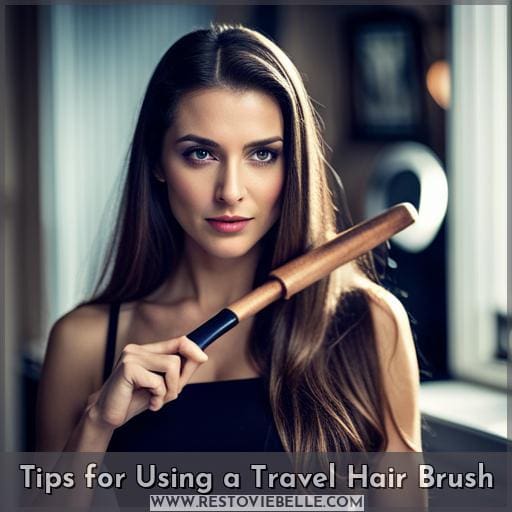 Tips for Using a Travel Hair Brush Tips for Using a Travel Hair Brush