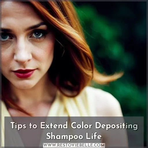 Tips to Extend Color Depositing Shampoo Life