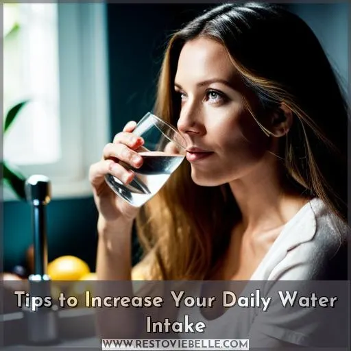 Tips to Increase Your Daily Water Intake