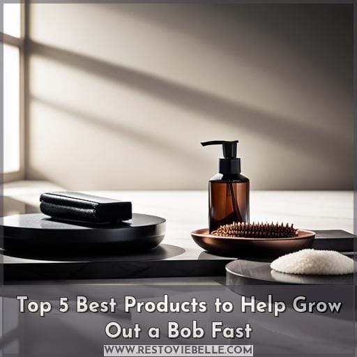 Top 5 Best Products to Help Grow Out a Bob Fast