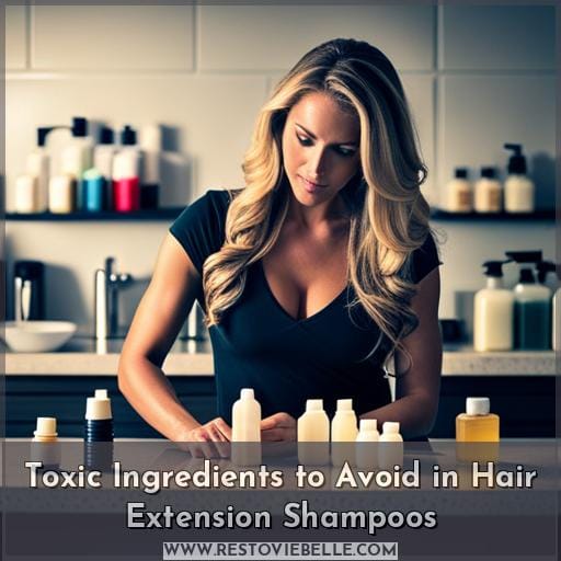 Toxic Ingredients to Avoid in Hair Extension Shampoos