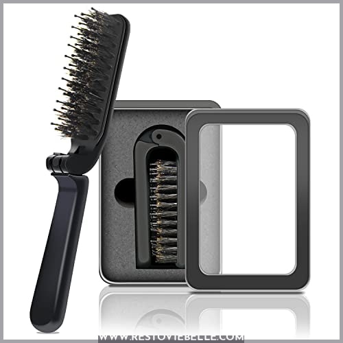 Travel Brush Mini Boar Bristle