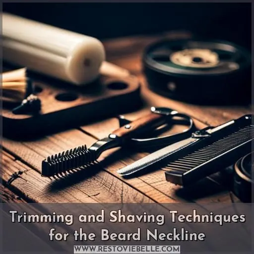 Trimming and Shaving Techniques for the Beard Neckline