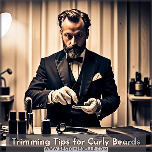 Trimming Tips for Curly Beards