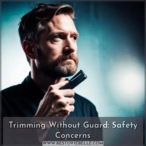 Trimming Without Guard: Safety Concerns