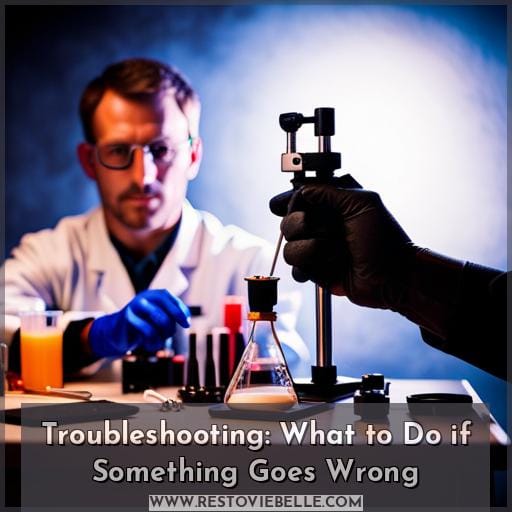 Troubleshooting: What to Do if Something Goes Wrong