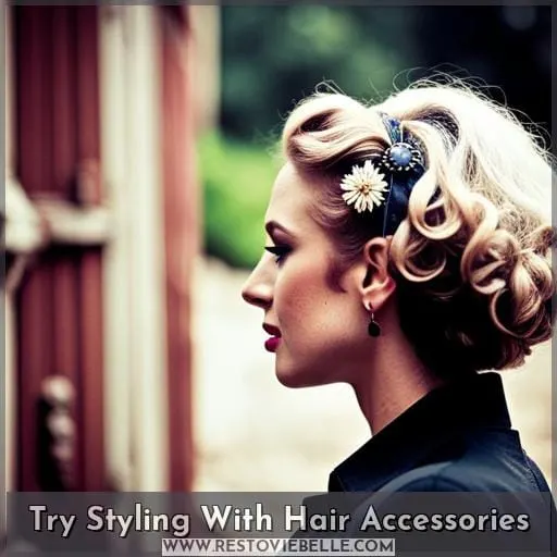 Try Styling With Hair Accessories