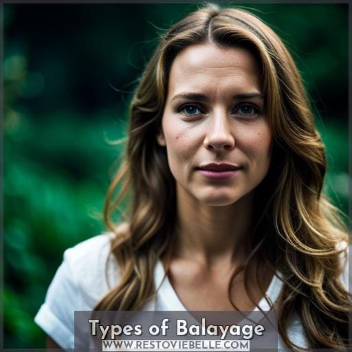 Types of Balayage