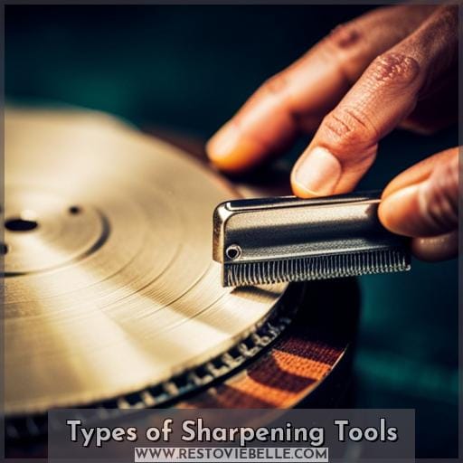 Types of Sharpening Tools