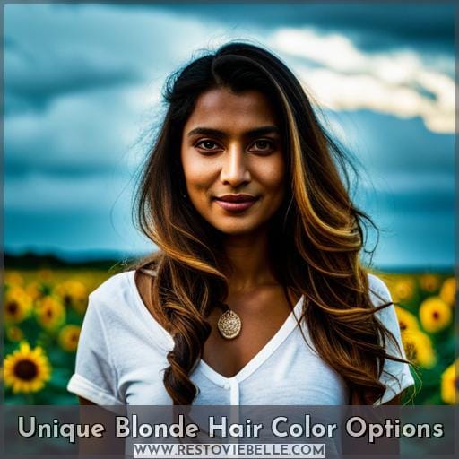 Unique Blonde Hair Color Options