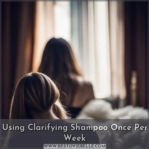 Using Clarifying Shampoo Once Per Week