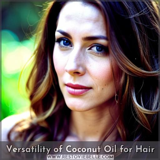 Versatility of Coconut Oil for Hair