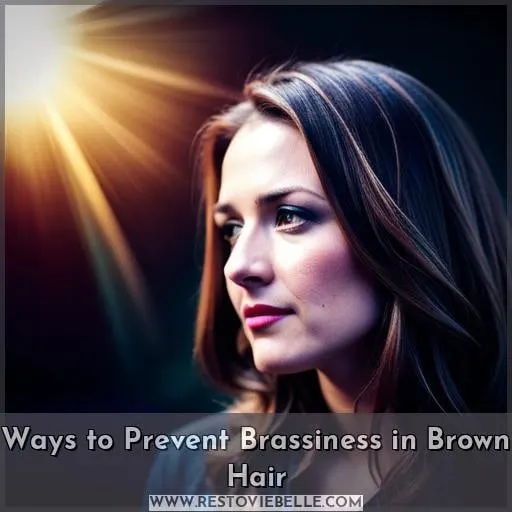 Ways to Prevent Brassiness in Brown Hair