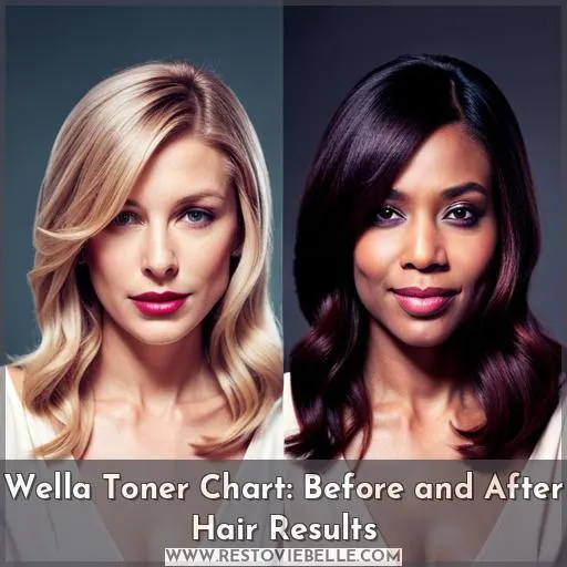 wella toner chart before and after