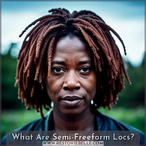 What Are Semi-Freeform Locs