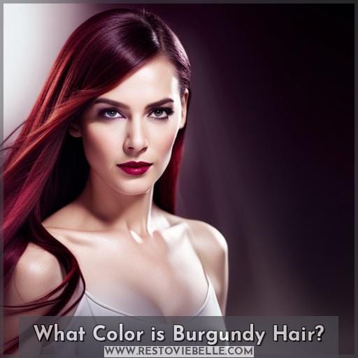 What Color is Burgundy Hair