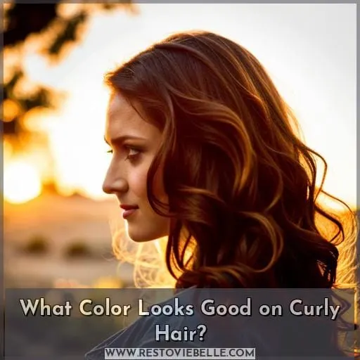 What Color Looks Good on Curly Hair