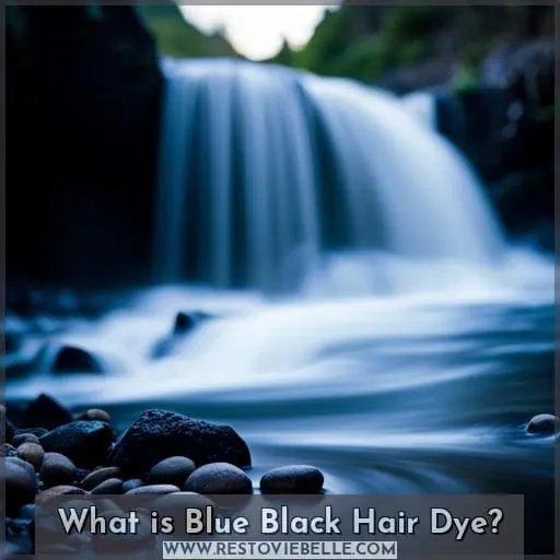 What is Blue Black Hair Dye