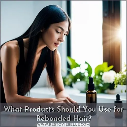 What Products Should You Use for Rebonded Hair