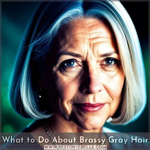What to Do About Brassy Gray Hair