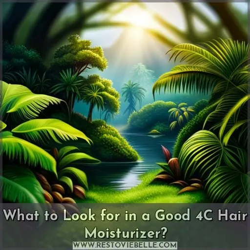 What to Look for in a Good 4C Hair Moisturizer