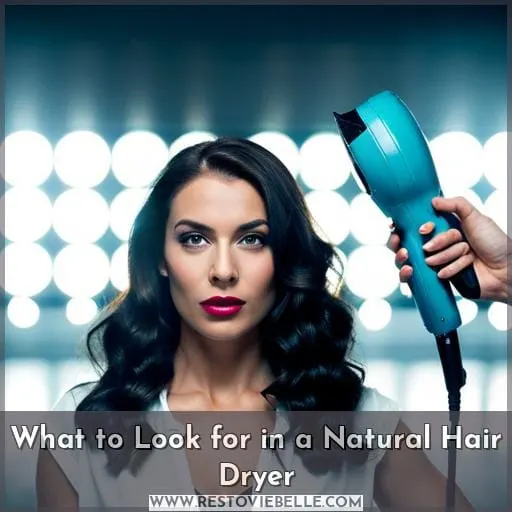 What to Look for in a Natural Hair Dryer