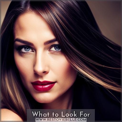 What to Look For What to Look For