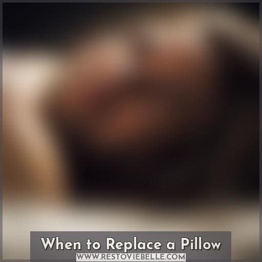 When to Replace a Pillow