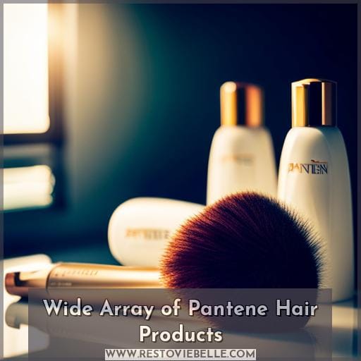Wide Array of Pantene Hair Products