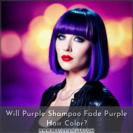 Will Purple Shampoo Fade Purple Hair Color