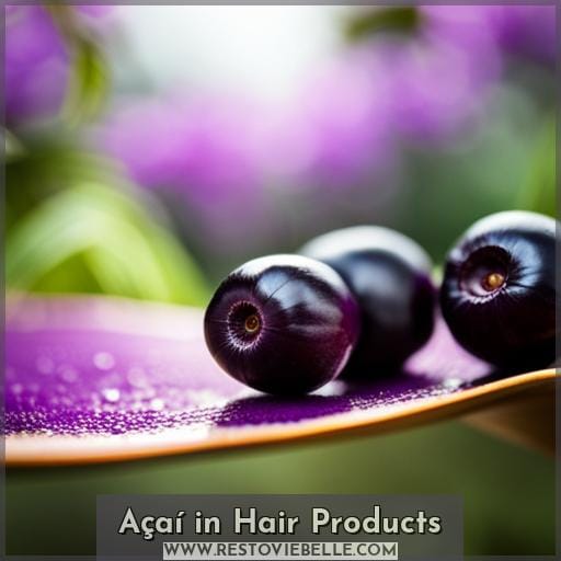 Açaí in Hair Products