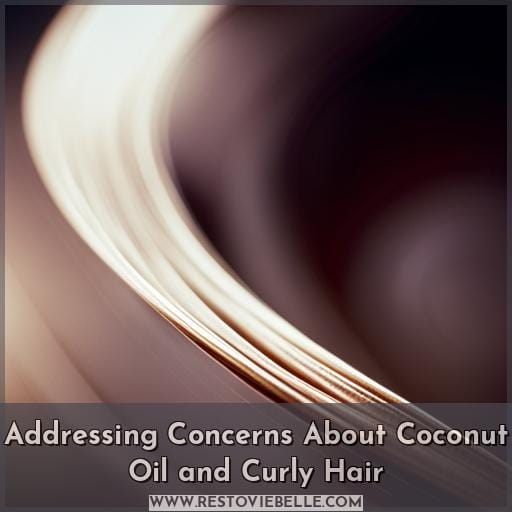 Addressing Concerns About Coconut Oil and Curly Hair