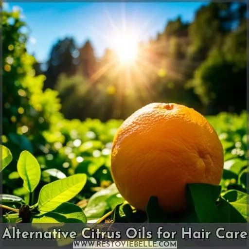Alternative Citrus Oils for Hair Care