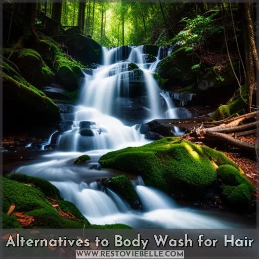 Alternatives to Body Wash for Hair